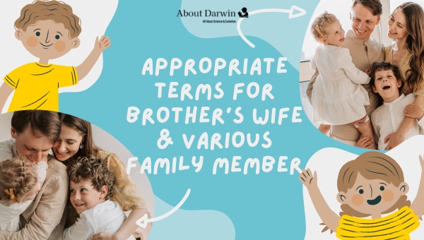 Appropriate Terms for Brother's Wife & Various Family Member