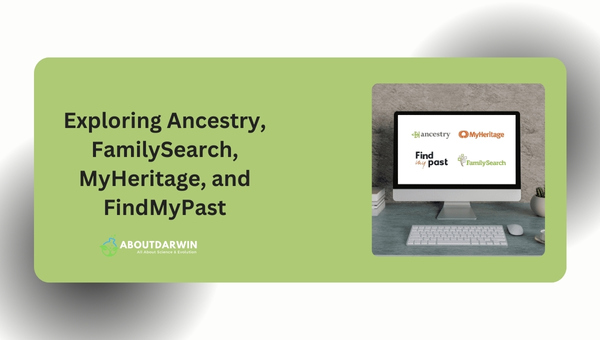 Exploring Ancestry, FamilySearch, MyHeritage, and FindMyPast
