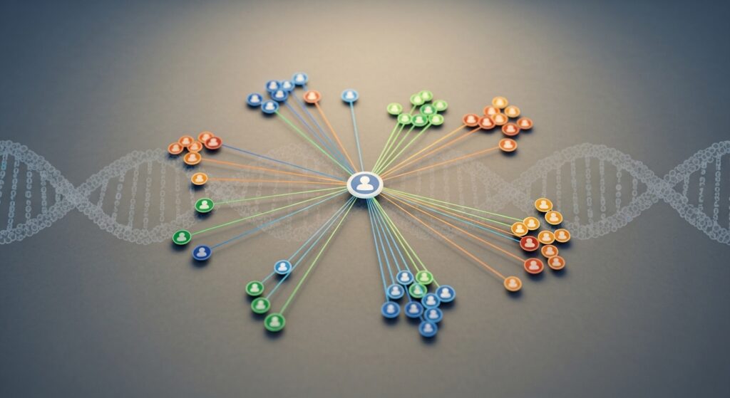 AncestryDNA Shared Matches Tool