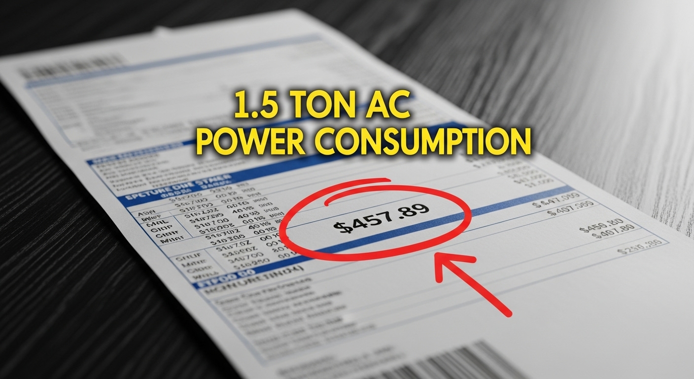 1.5 Ton AC Power Consumption