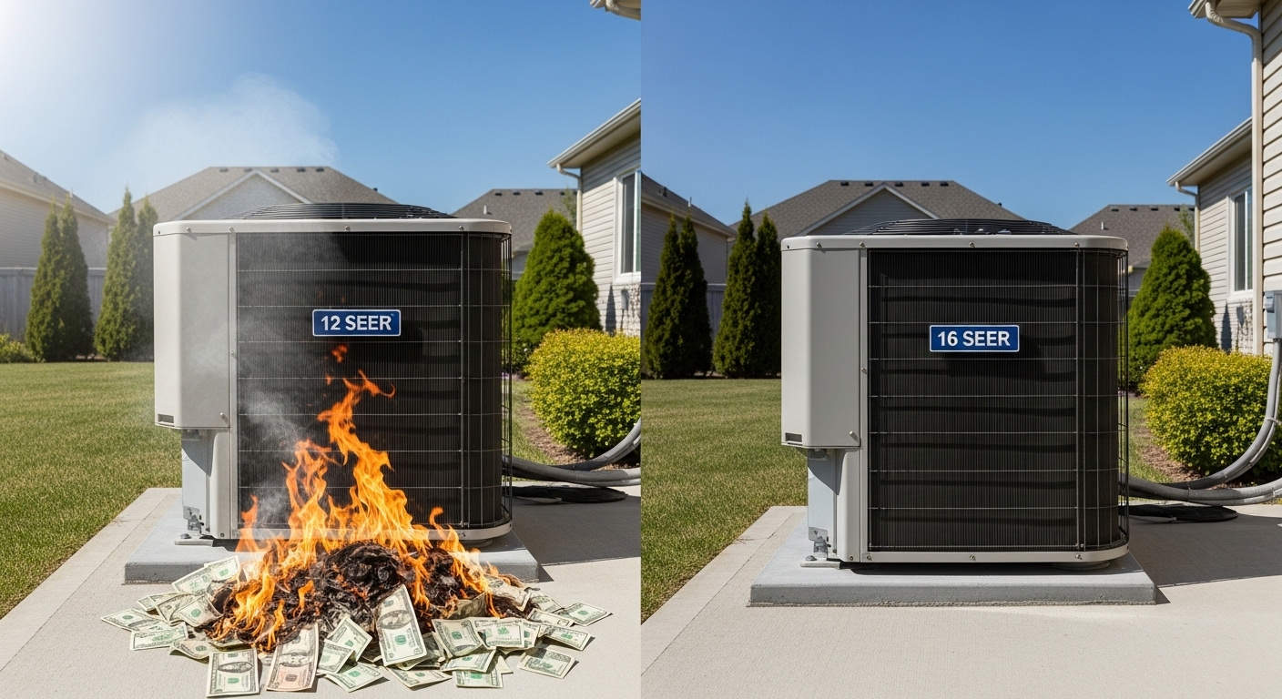 12 SEER vs 16 SEER Air Conditioner