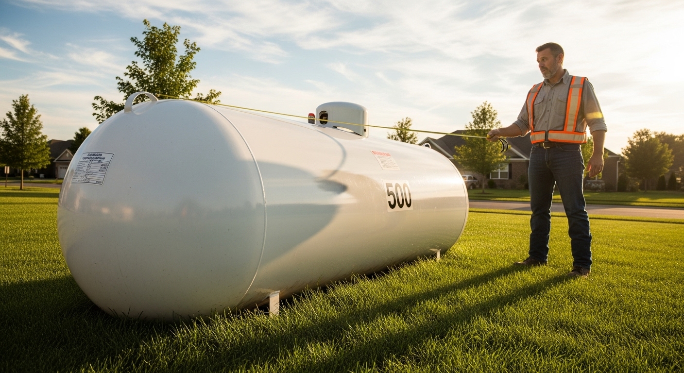 500 Gallon Propane Tank Dimensions