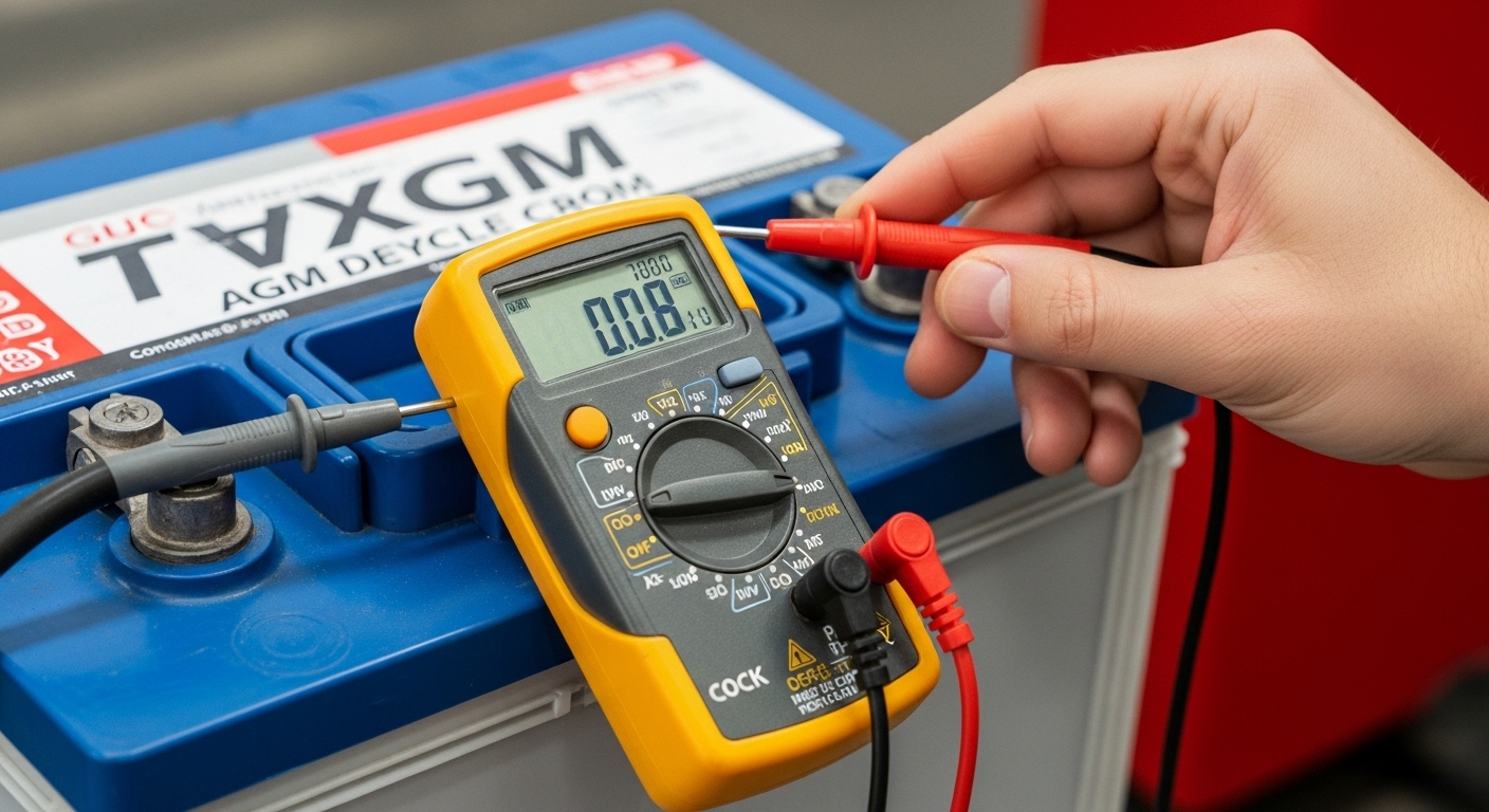AGM Battery Voltage Charts