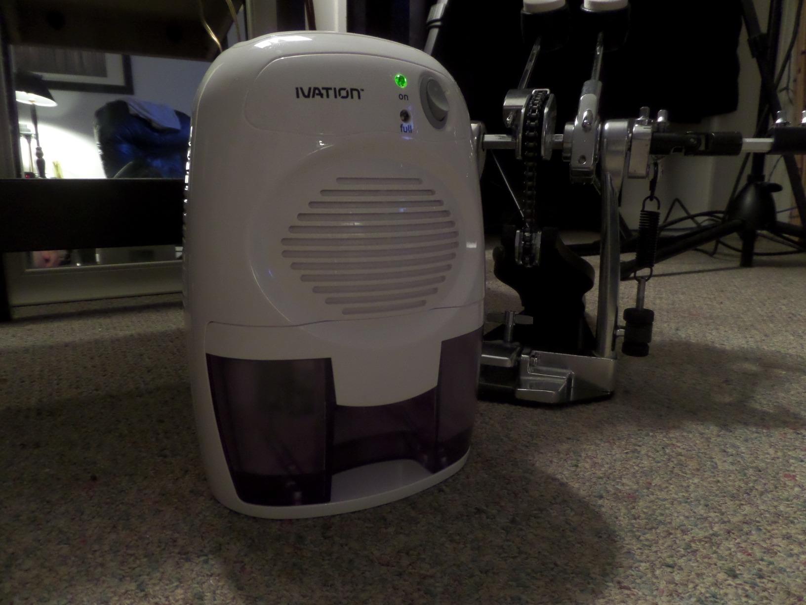 Ivation IVADM10 Powerful Small-Size Thermo-Electric Dehumidifier - for Smaller Room, Cupboard, Basement, Attic, Stored Boat, RV, Antique Car,White customer photo 1