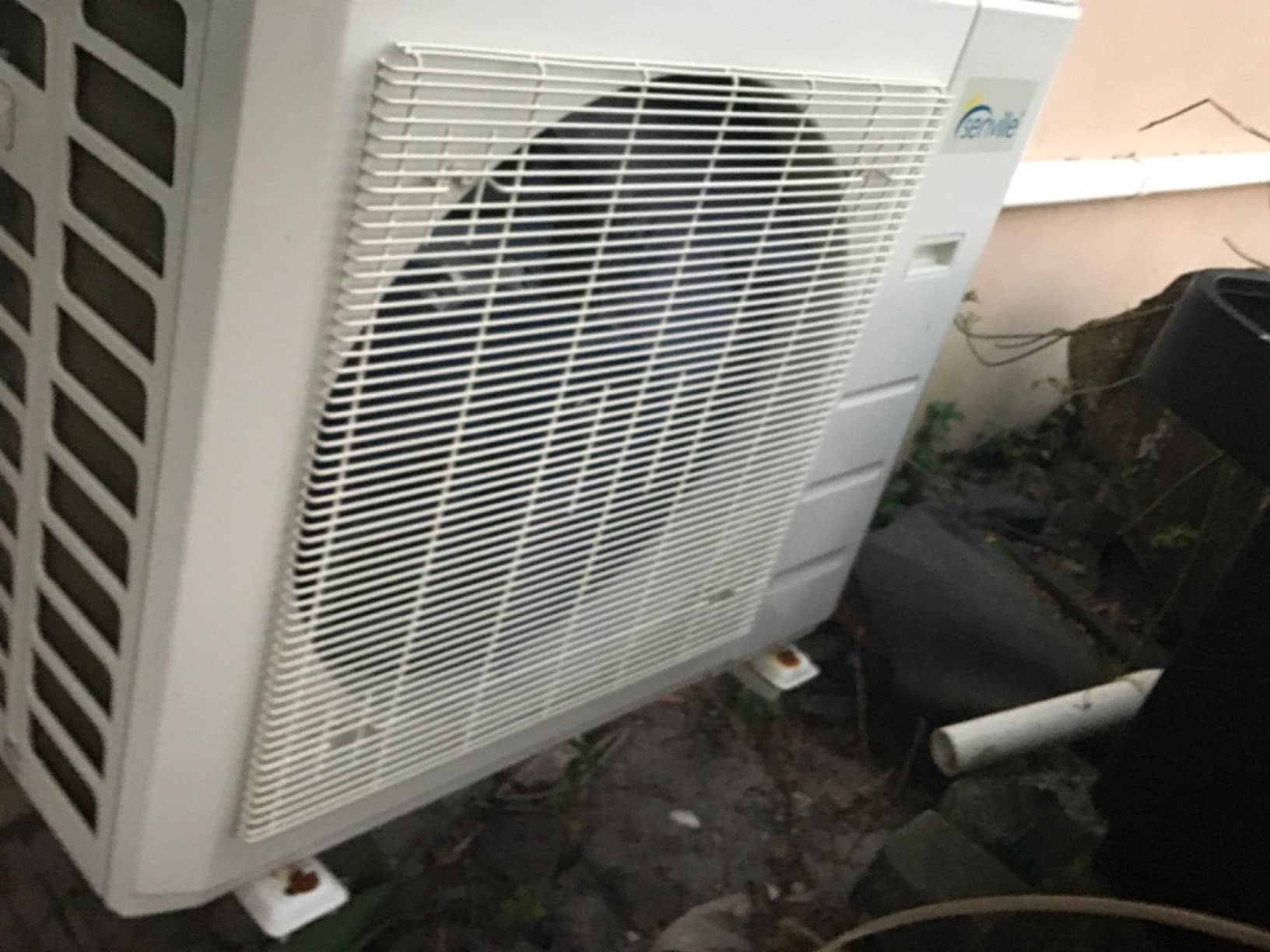 Senville LETO Series Mini Split Air Conditioner Heat Pump, 9000 BTU 110/120V, Inverter, Works with Alexa, SEER2 21.5, White customer photo 1