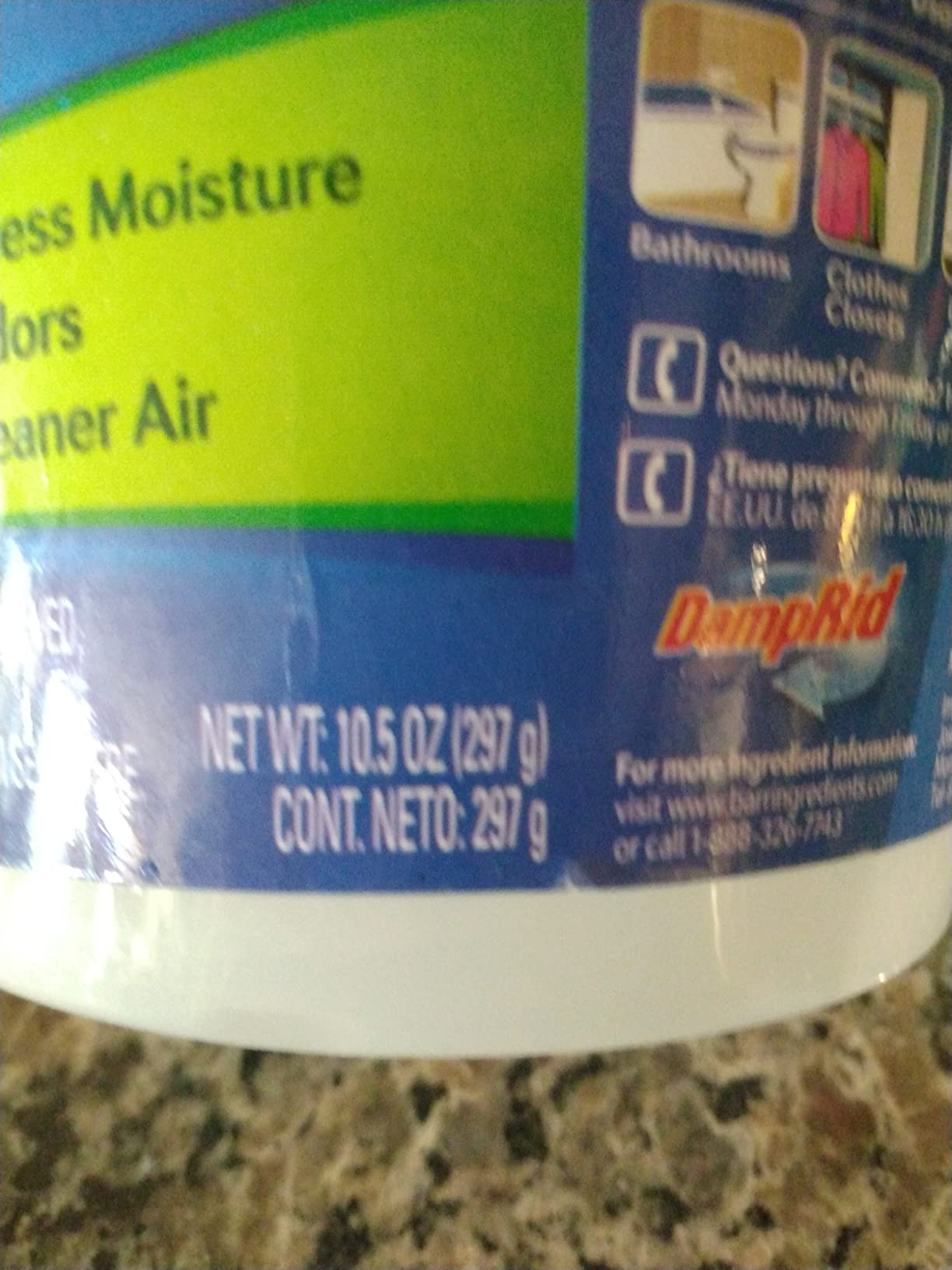 Camco Dehumidifier Moisture Absorber - Absorbs Up to 3x Its Weight in Water, Reduces Moisture and Humidity in Offices, Closets, Bathrooms, Kitchens, Boats, RVs and More – Refillable (44280) customer photo 1