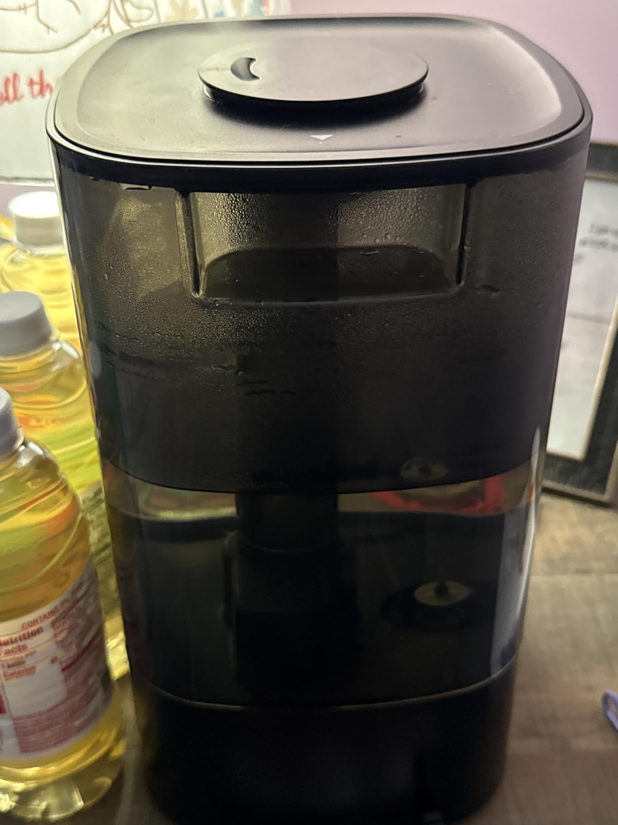 ROSEKM 2L Cool Mist Humidifier for Bedroom and Plants, Quiet, Black customer photo 2