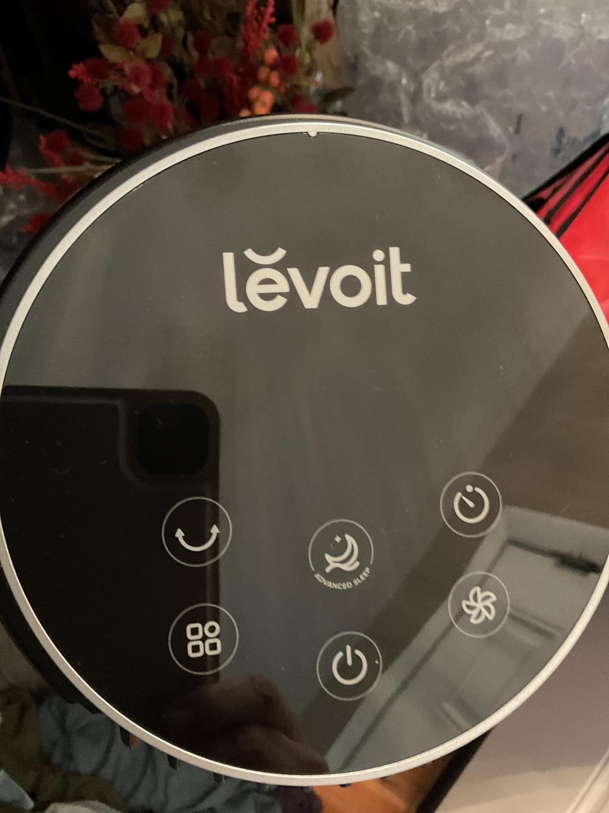 LEVOIT Tower Fan for Bedroom, 90° Oscillating Standing Fan with 28dB Quiet for Sleep, 25ft/s Velocity, 12H Timer, 5 Speeds 4 Modes, Remoter, Bladeless Room Fan for Home, Office, Indoor, 36 inch, White customer photo 1