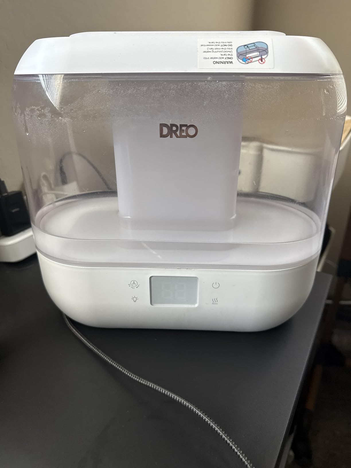 DREO Smart Humidifiers for Bedroom, 4L Cool Mist Humidifier customer photo 1