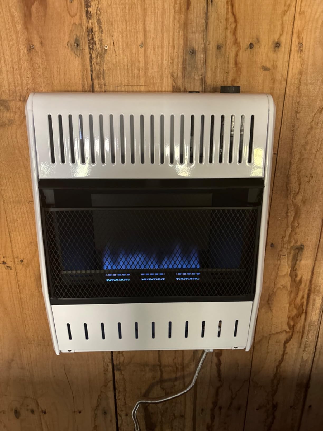 ProCom Heating Liquid Propane Ventless Blue Flame Heater With Base Feet - 10,000 BTU, T-Stat Control - Model# ML100TBA-B customer photo 1