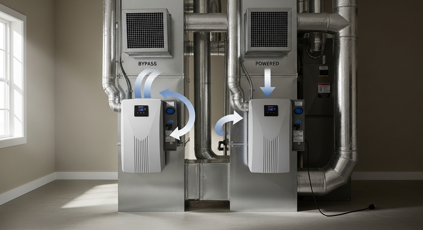 Bypass vs Powered Humidifier