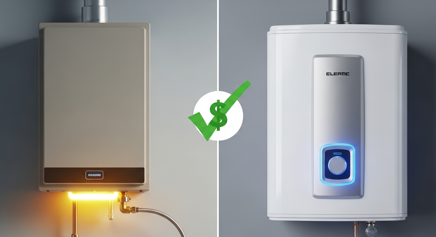 Gas vs Electric Water Heater