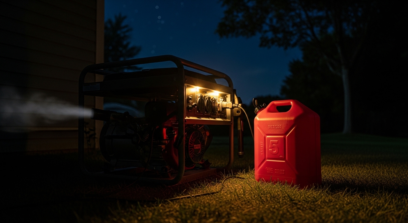 How Long Will A Generator Run On 5 Gallons Of Gas