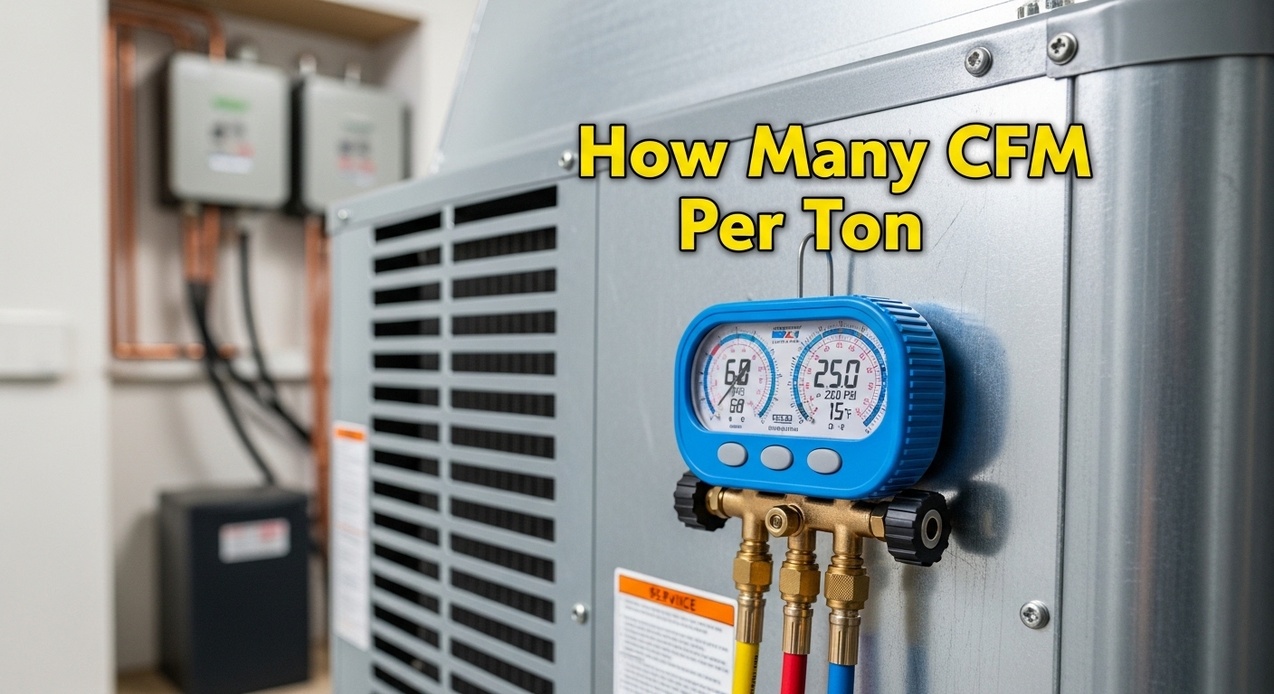 How Many CFM Per Ton