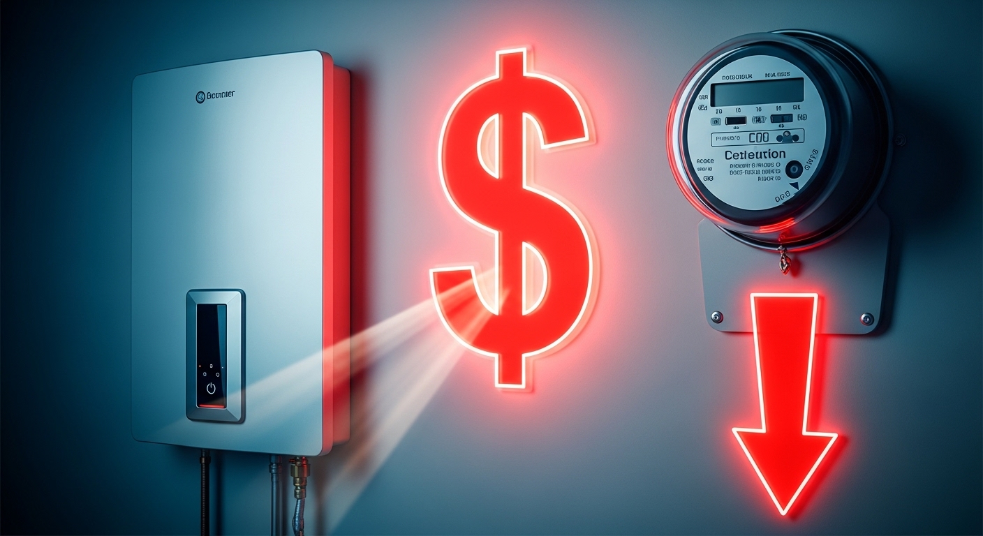 How Much Electricity Does A Tankless Water Heater Use