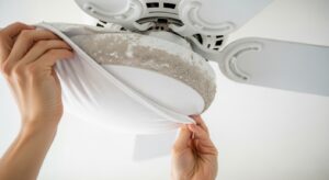 How To Clean Ceiling Fans