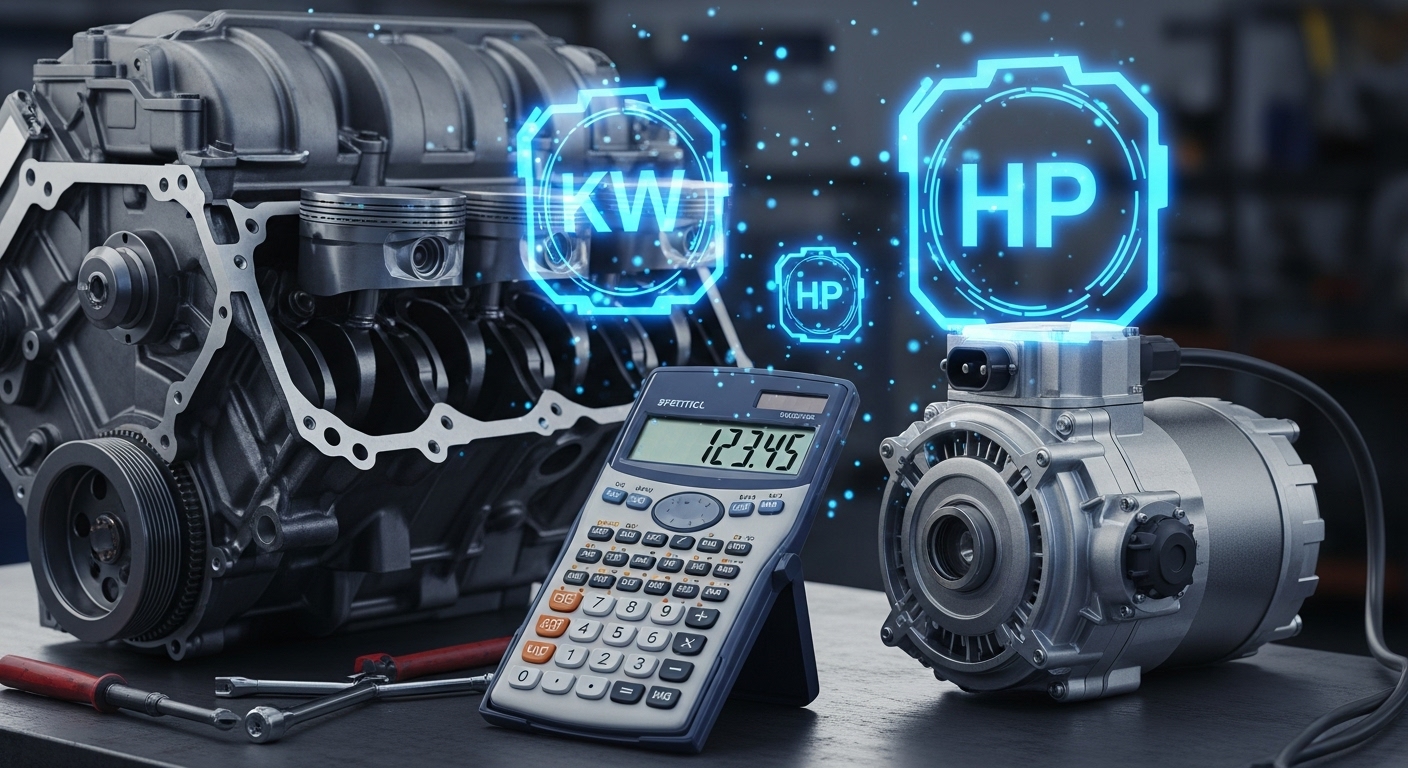 KW to HP Converter