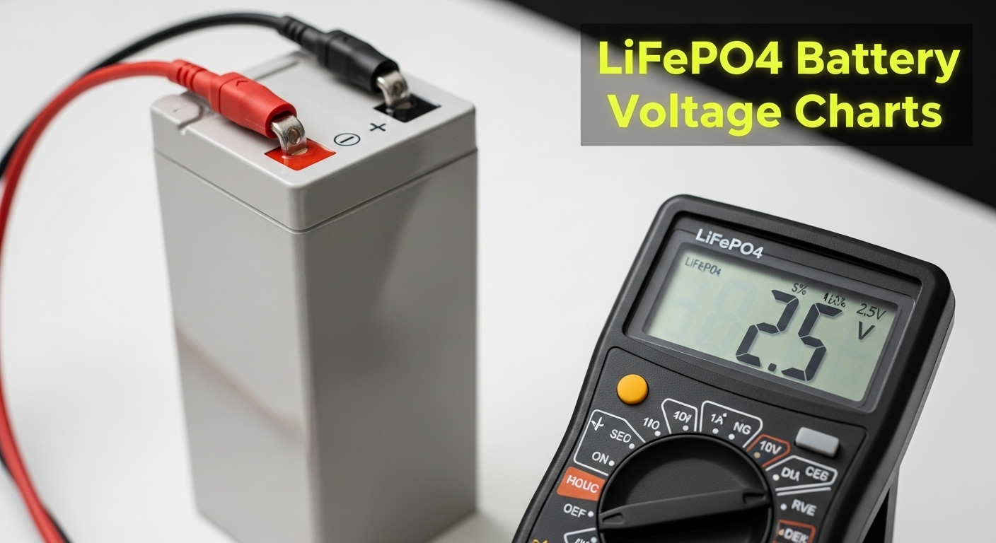 LiFePO4 Battery Voltage Charts