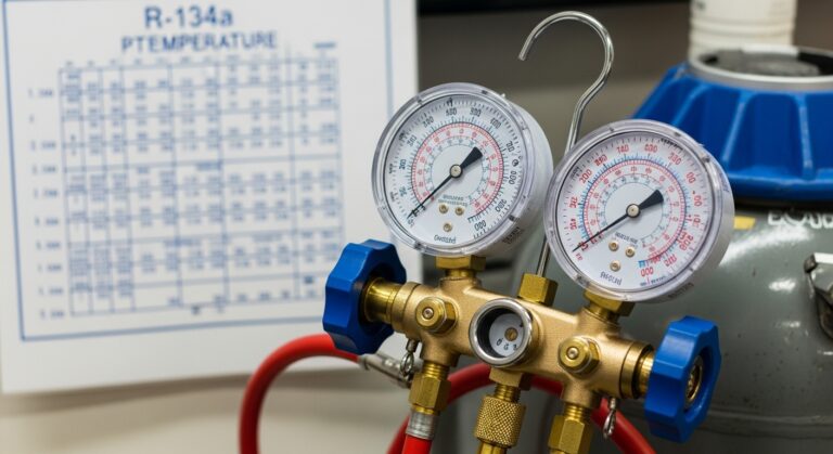 R-134a PT Chart Pressure Temperature Chart