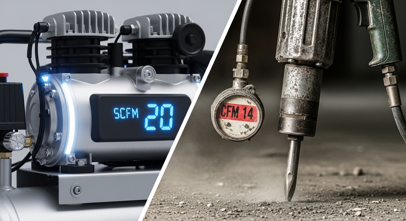 SCFM vs CFM
