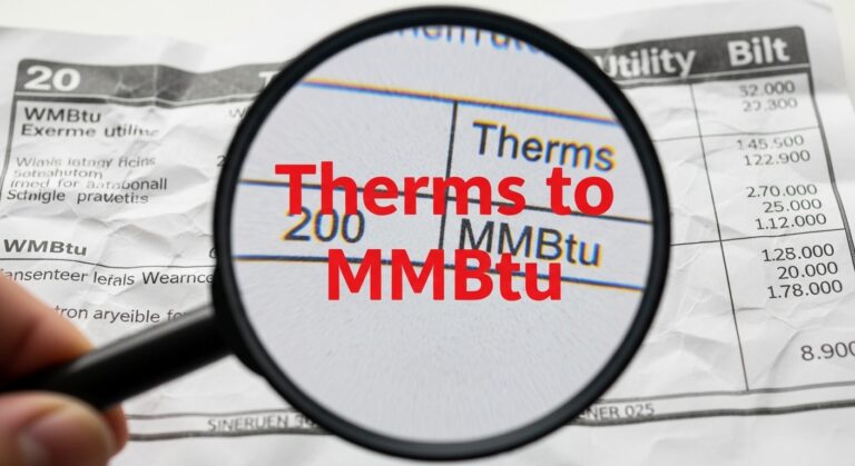 Therms to MMBtu