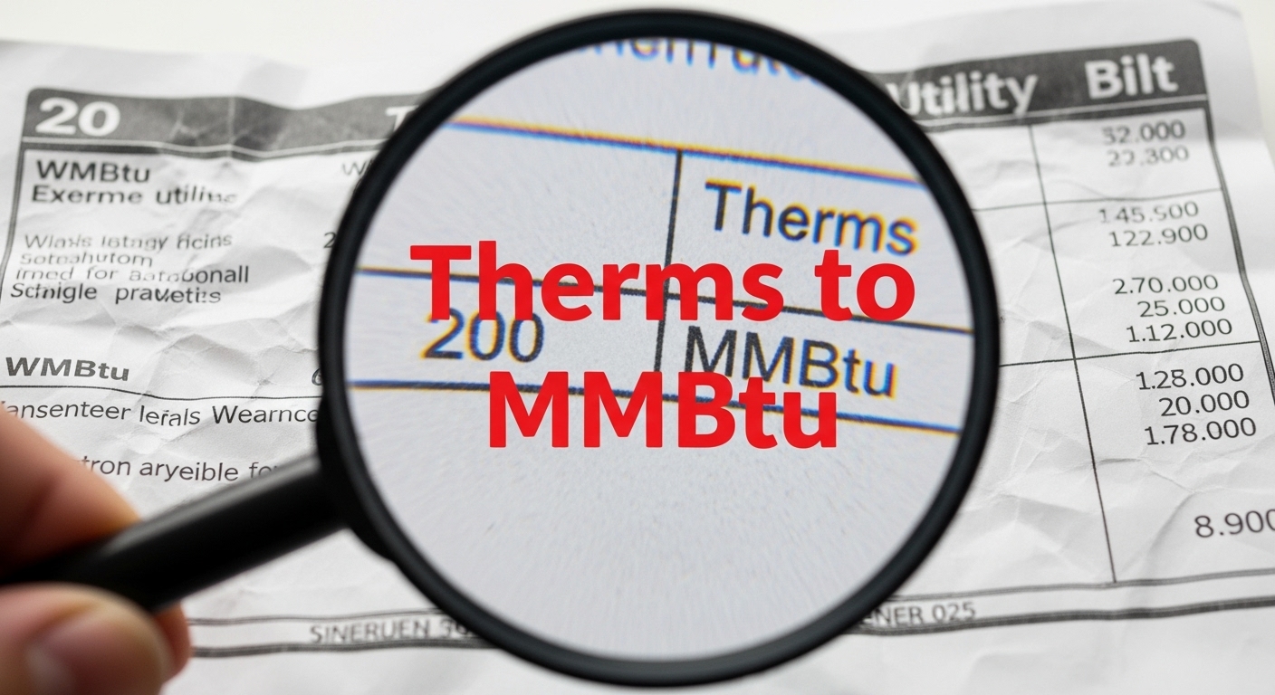 Therms to MMBtu
