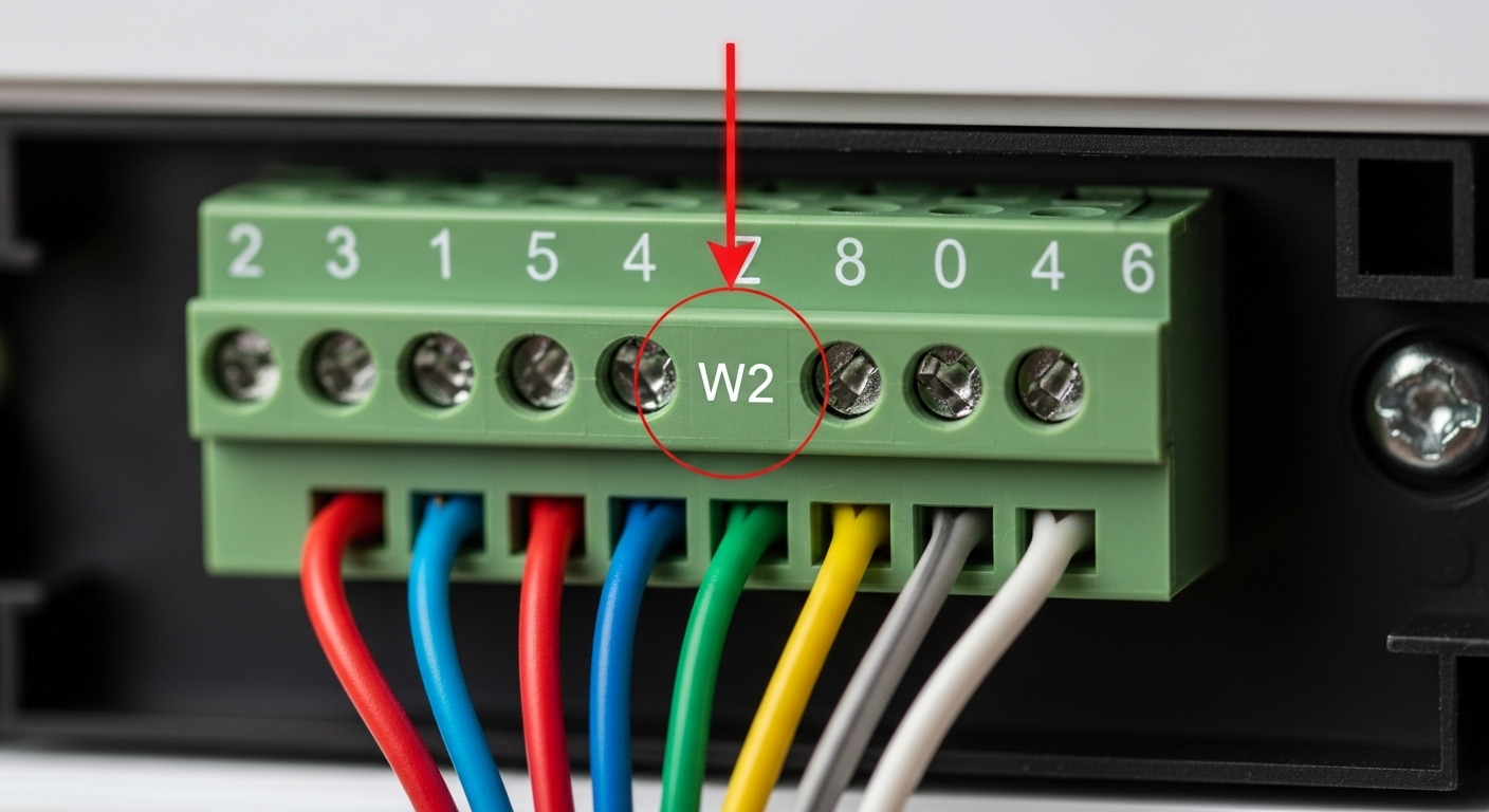What Is W2 Wire On Thermostat