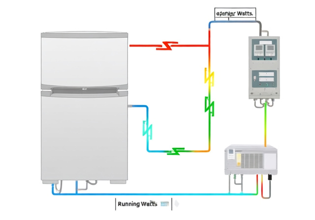 How Many Watts Does A Refrigerator Use For Generator Sizing
