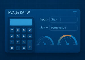 kVA to kW Calculator