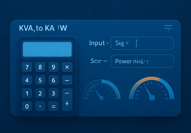 kVA to kW Calculator