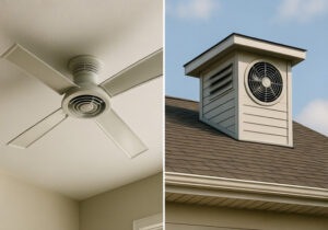 Whole House Fan vs Attic Fan