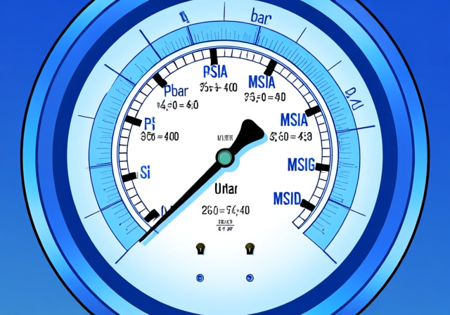 Bar to PSI PSIG PSIA PSID Guide