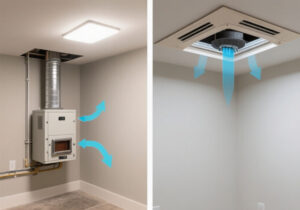 Upflow vs Downflow Furnace