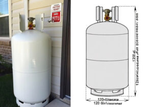 120 Gallon Propane Tank Dimensions & Weight