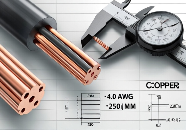 What is Bigger: 4/0 or 250 MCM?
