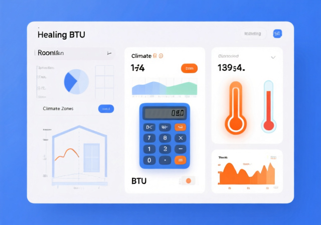 Heating BTU Calculator