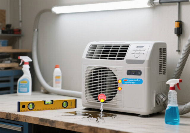 Portable Air Conditioner Leaking Water From Bottom