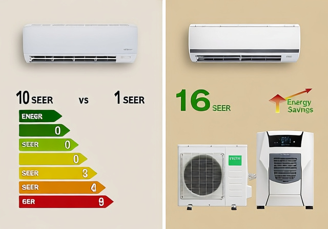 10 SEER vs 16 SEER