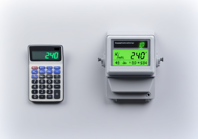 How Much Does 240 Watts Cost Per Hour