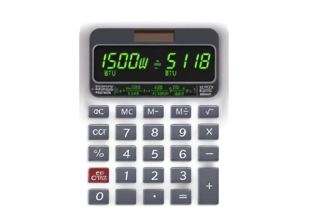 Electric Heater BTU Calculator