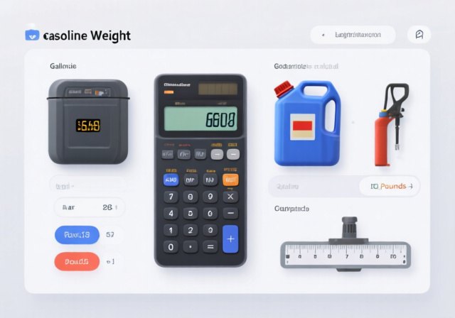 Gasoline Weight Calculator