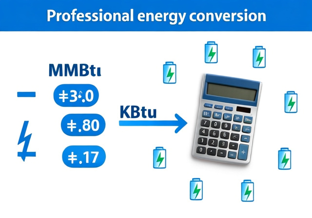 MMBtu to kBtu Conversion