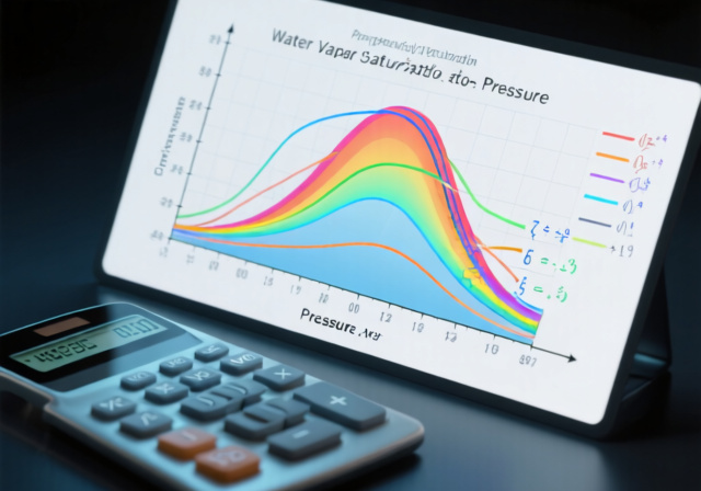 Water Vapor Saturation Pressure Calculator Formula Chart
