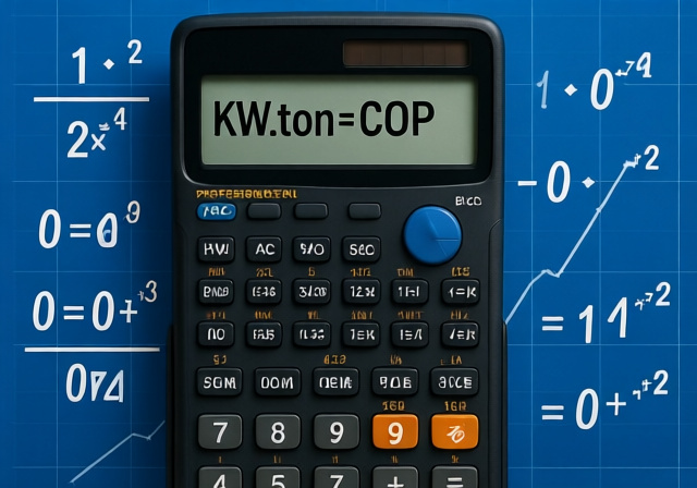 kW/ton to COP Calculator & Chart