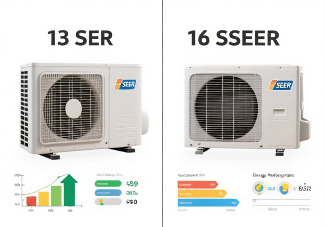 13 SEER vs 16 SEER