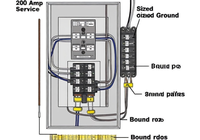 What Size Ground Wire For A 200 Amp Service