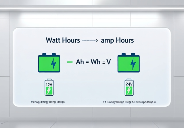 Watt Hours To Amp Hours