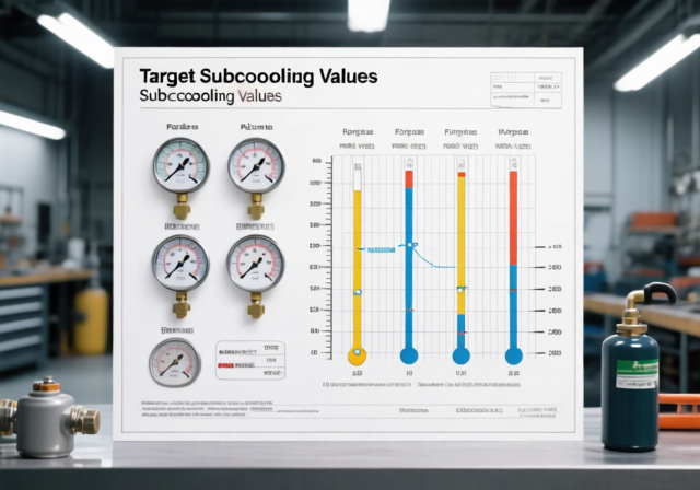Target Subcooling Chart