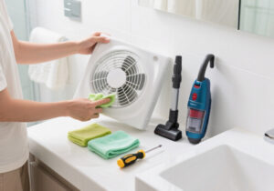How To Clean Bathroom Fans