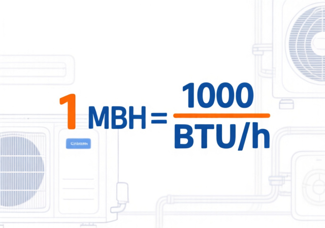 MBH to BTU/hr Conversion